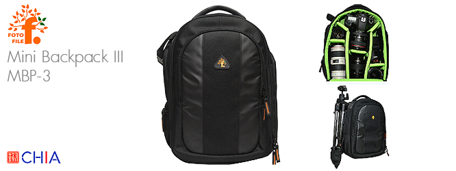 FotoFile Mini Backpack III MBP-3 DSLR Bag